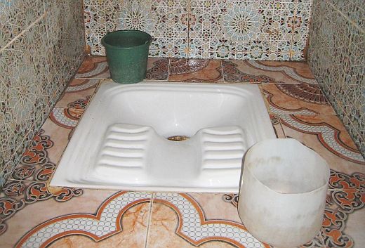 Moroccan toilet