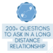 Long-distance relationship questions