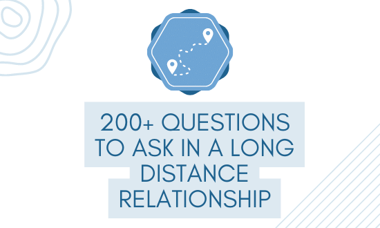 Long-distance relationship questions