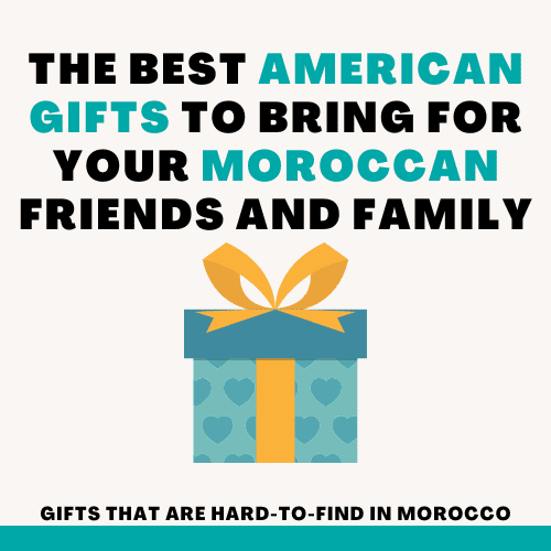american gifts for Moroccans